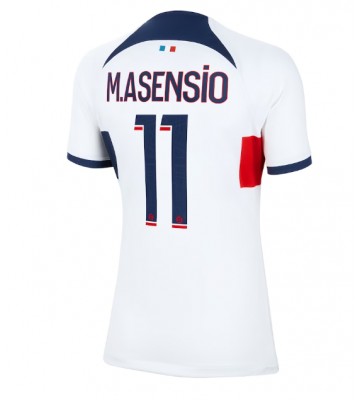 Paris Saint-Germain Marco Asensio #11 Koszulka Wyjazdowych Kobiety 2023-24 Krótki Rękaw